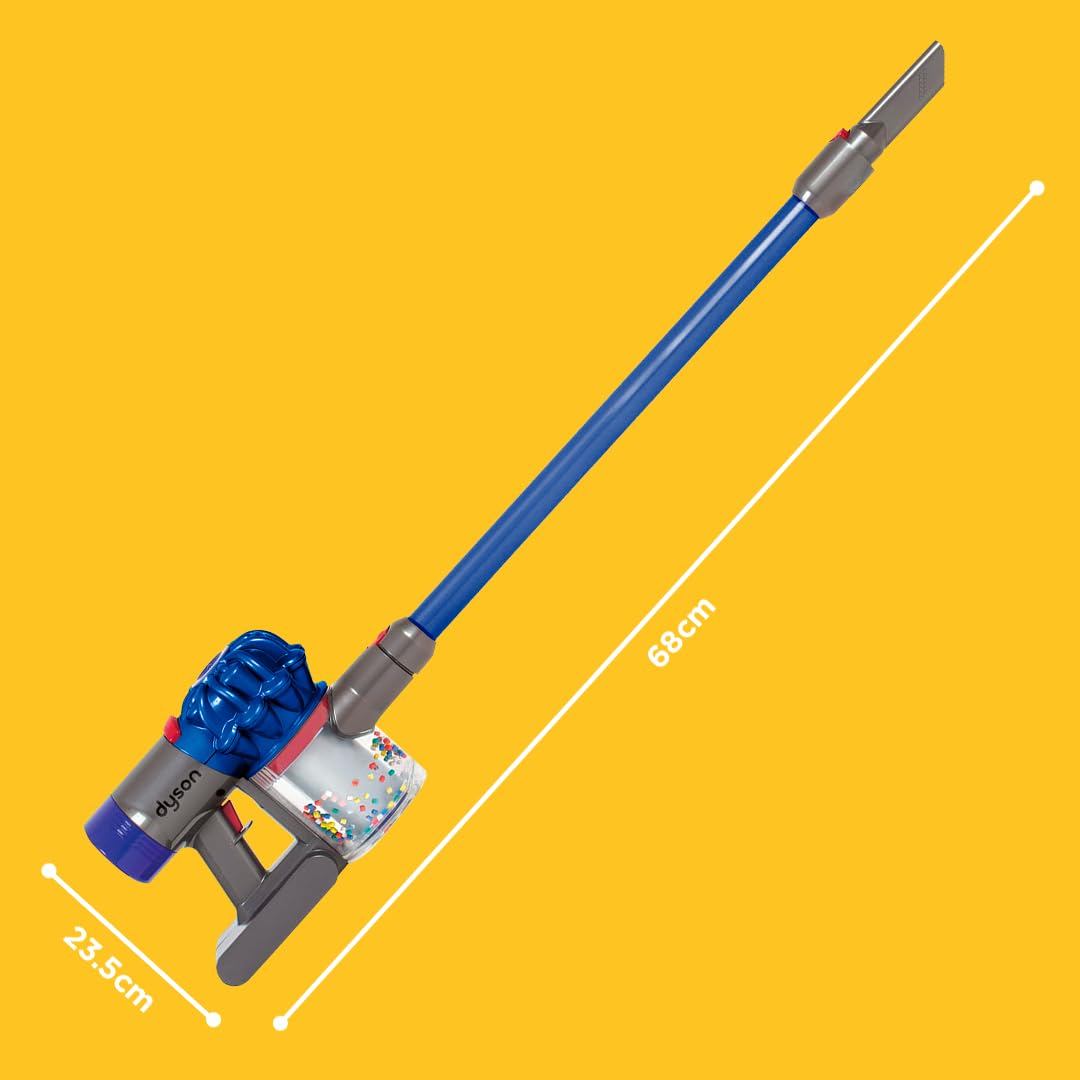 Casdon Dyson Cordless Vacuum Interactive Toy, Ages 3+, Blue