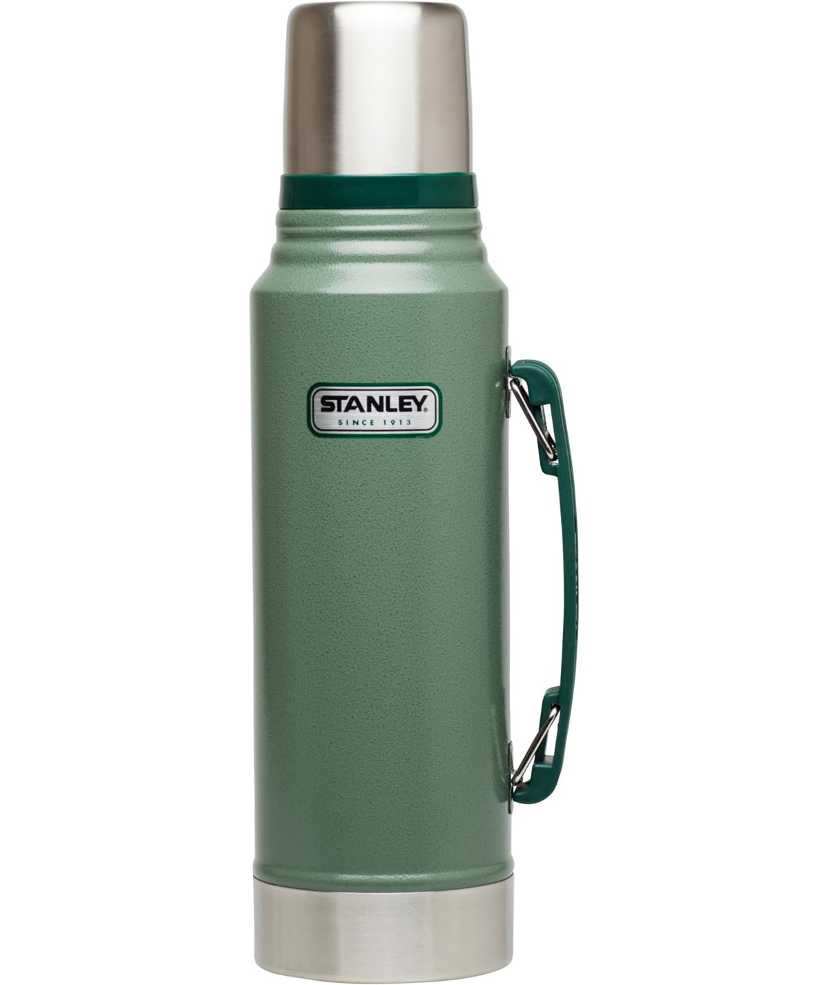 Stanley Heritage Classic Vacuum Bottle, 1.1 qt, Hammertone Green