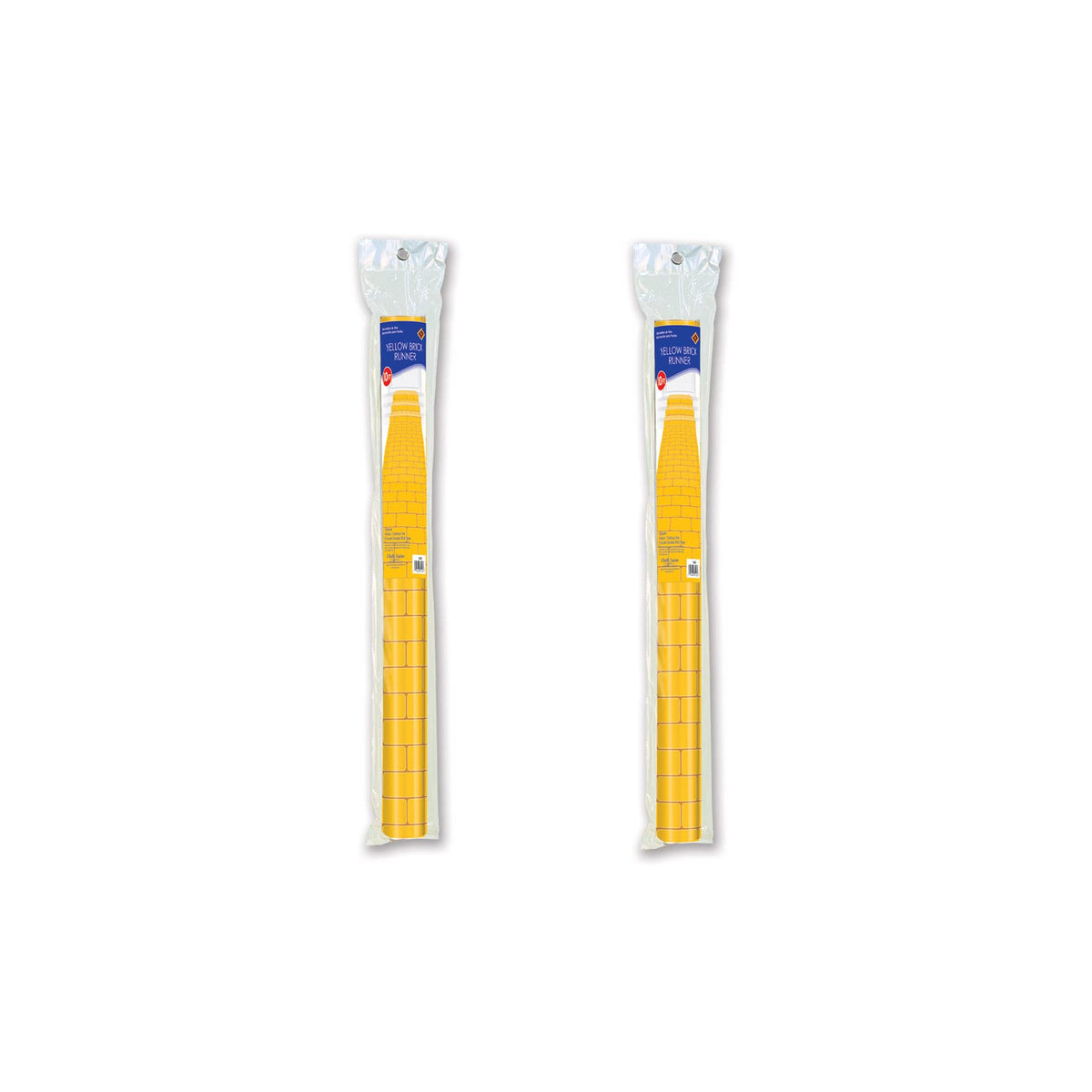 Beistle 2-Piece Yellow Brick Aisle Floor Runners