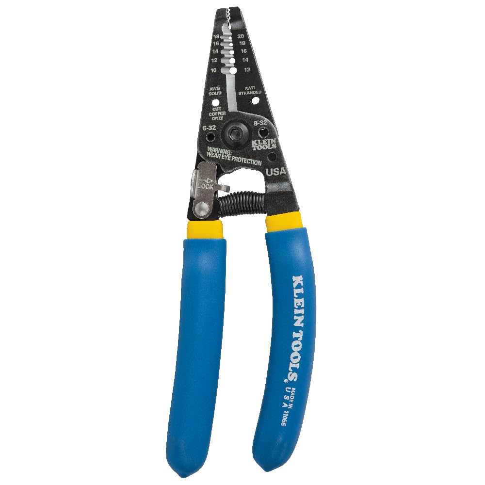 Klein Tools 11055EP Wire Cutter and Stripper, Blue