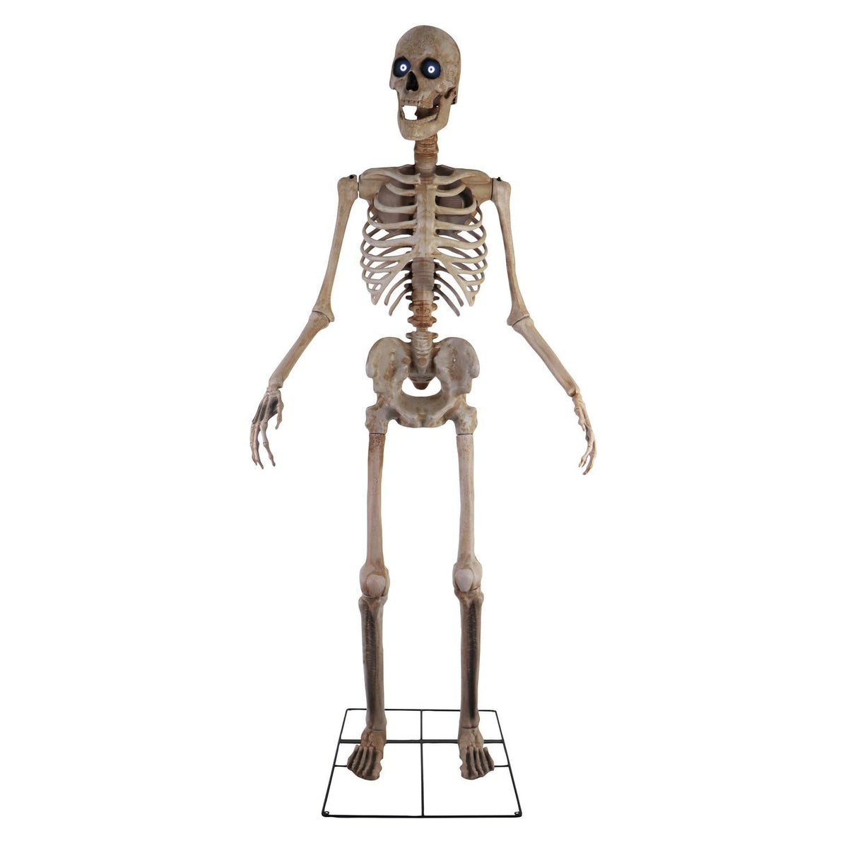 Haunted Hill Farm Bones McNeely 8 ft Talking Skeleton Animatronic
