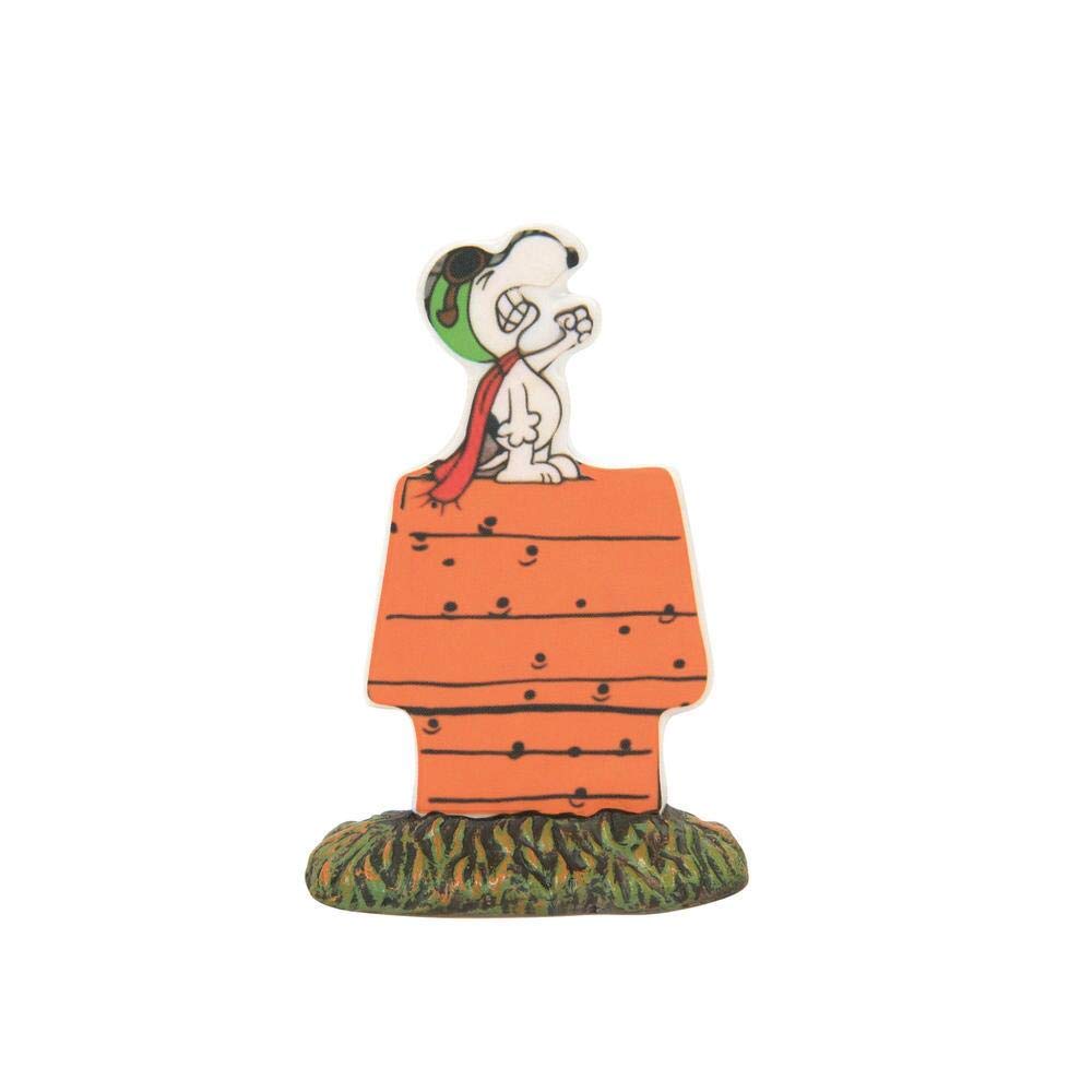 Department 56 Snow Village Peanuts Trick or Treat Lane House, 6.57 In