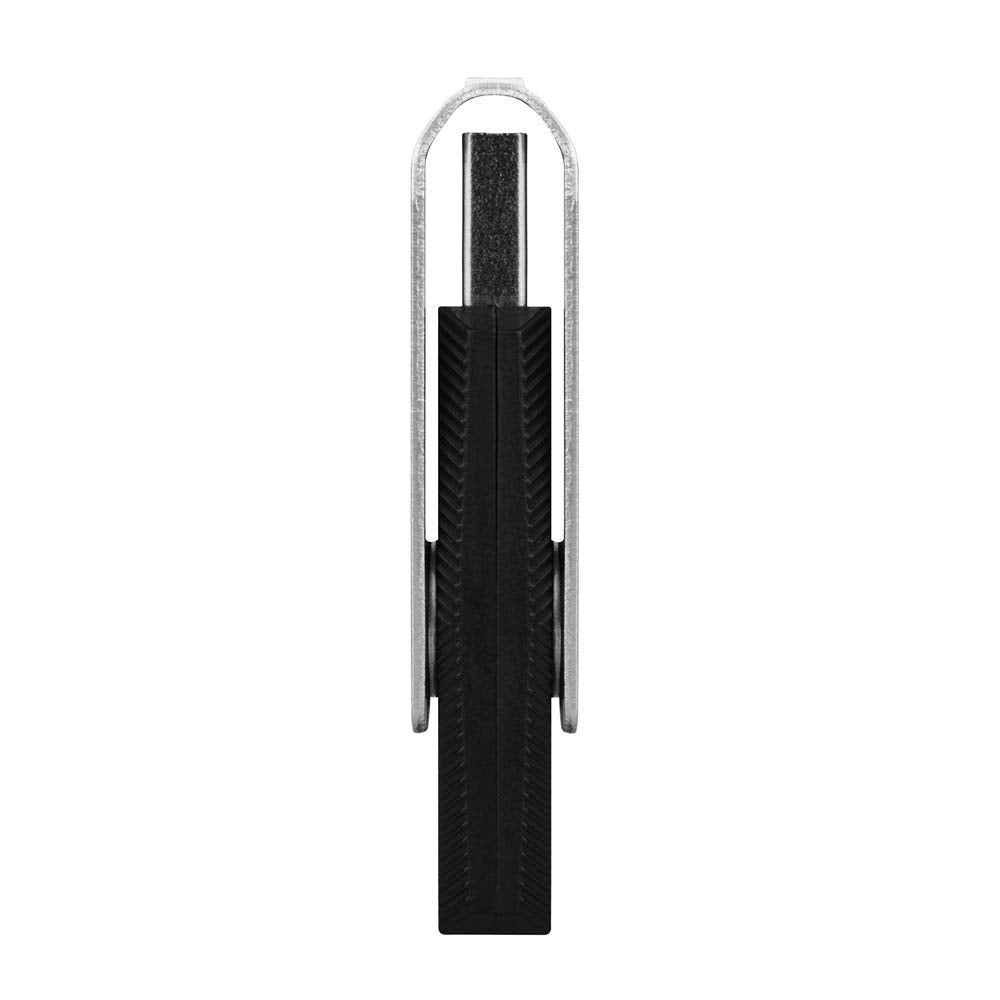 Aiibe 64GB USB 2.0 Swivel Flash Drive, Black