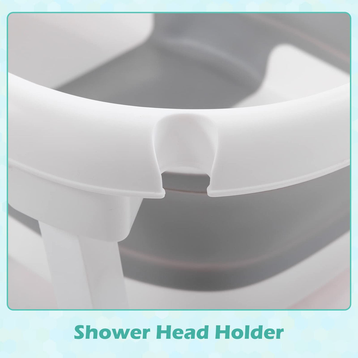 4-in-1 Newborn to Toddler Baby Bathtub with Temperature Sensor, Grey
