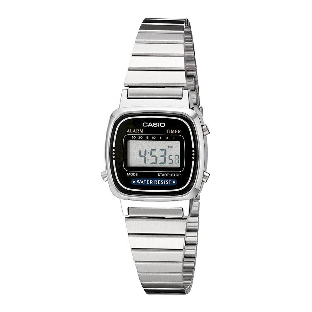 Casio Women's LA670WA-1 Daily Alarm Digital Watch