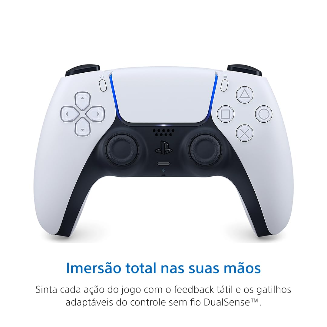 PlayStation 5 DualSense Wireless Controller, White
