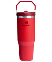 Stanley IceFlow 2.0 Flip Straw Tumbler with Handle, 30 oz, Chili Red