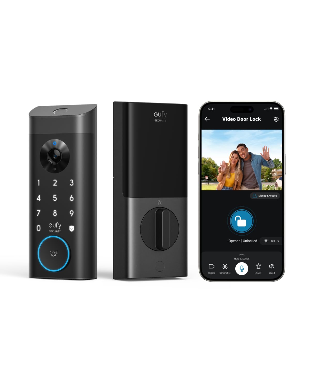 eufy Security Video Smart Lock E330 with Camera and Fingerprint Entry