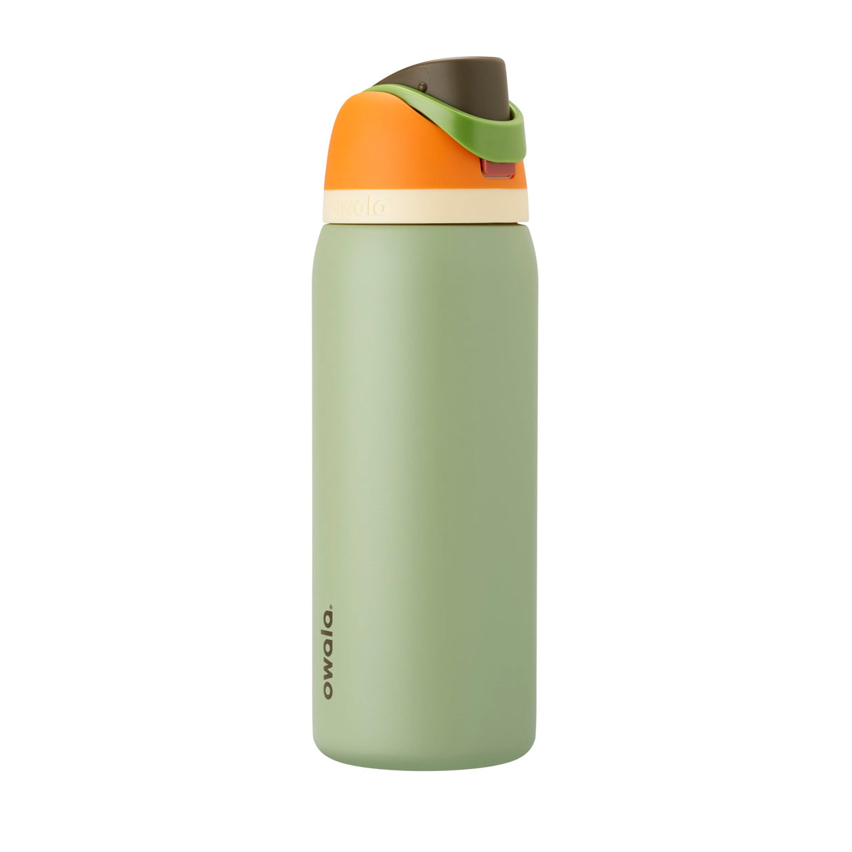 Owala FreeSip Stainless Steel Water Bottle, 32 Oz, Camo Cool