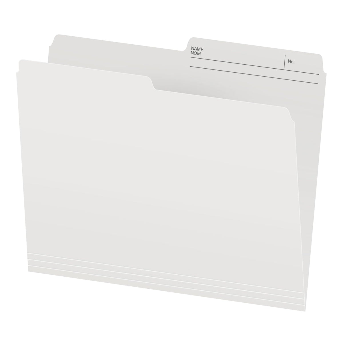 Pendaflex Letter File Folders, 1/2-Cut Tab, Ivory, 100-Pack