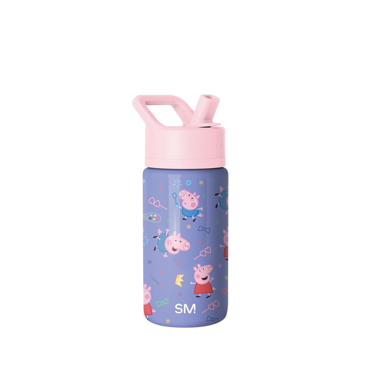 Simple Modern Peppa Pig Kids Water Bottle and Toddler Cup, 14oz