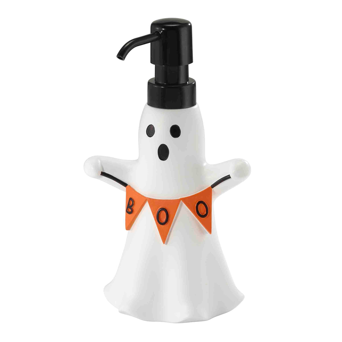 Avanti Linens Lotion Pump/Soap Dispenser, Resin, Ghost Boo