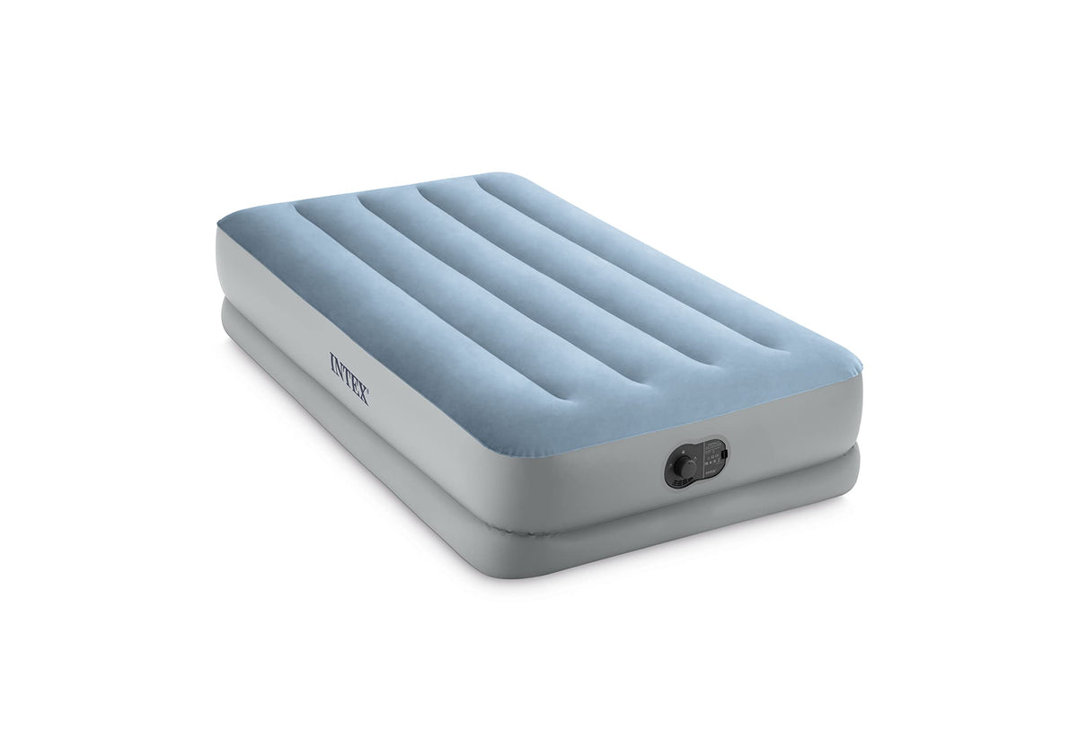 Intex 64157E Dura-Beam Plus Mid-Rise Air Mattress, Twin