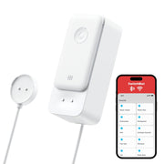 WiFi Water Leak Detector Sensor, IP67 Waterproof, 1 m Cable