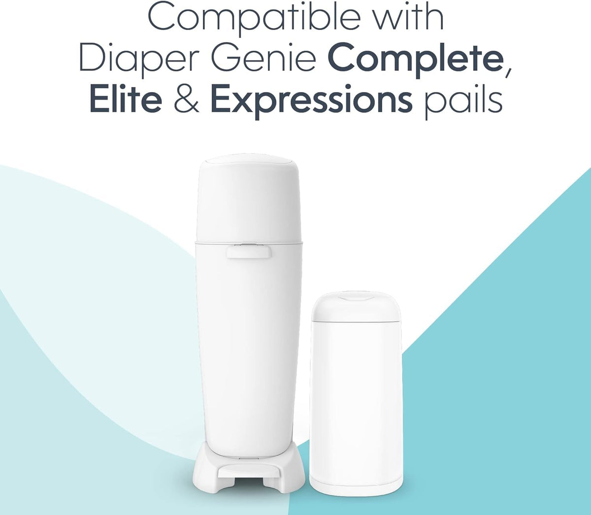 Diaper Genie Diaper Pail Refills, Blue (3 Pack)