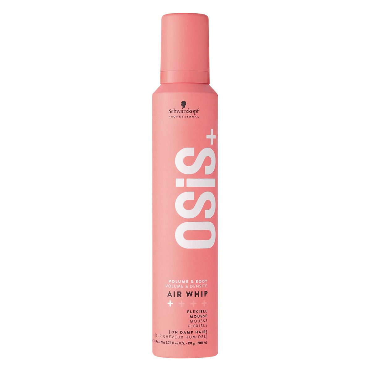 Schwarzkopf Professional OSiS+ Airwhip Volume Mousse, 200 mL