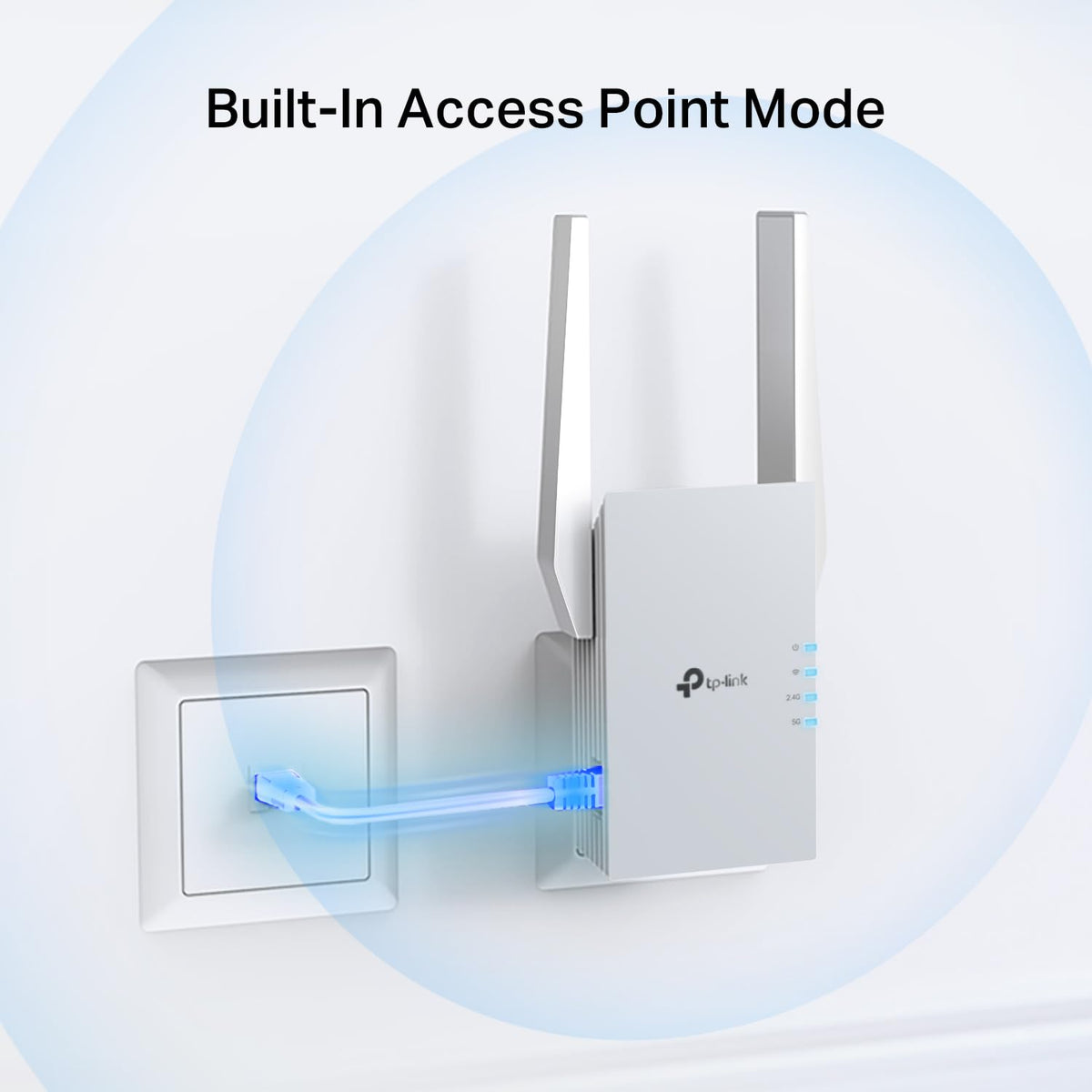 TP-Link AX1500 WiFi 6 Range Extender with Ethernet Port (RE515X)