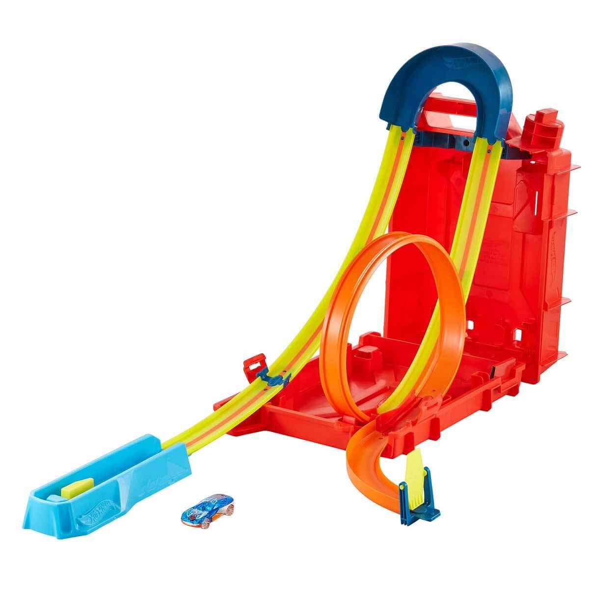 Hot Wheels Track Builder Unlimited Fuel Can Stunt Box Playset