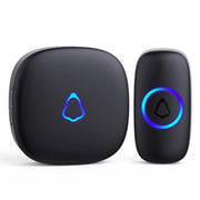 SECRUI Wireless Doorbell, 58 Chimes, Black