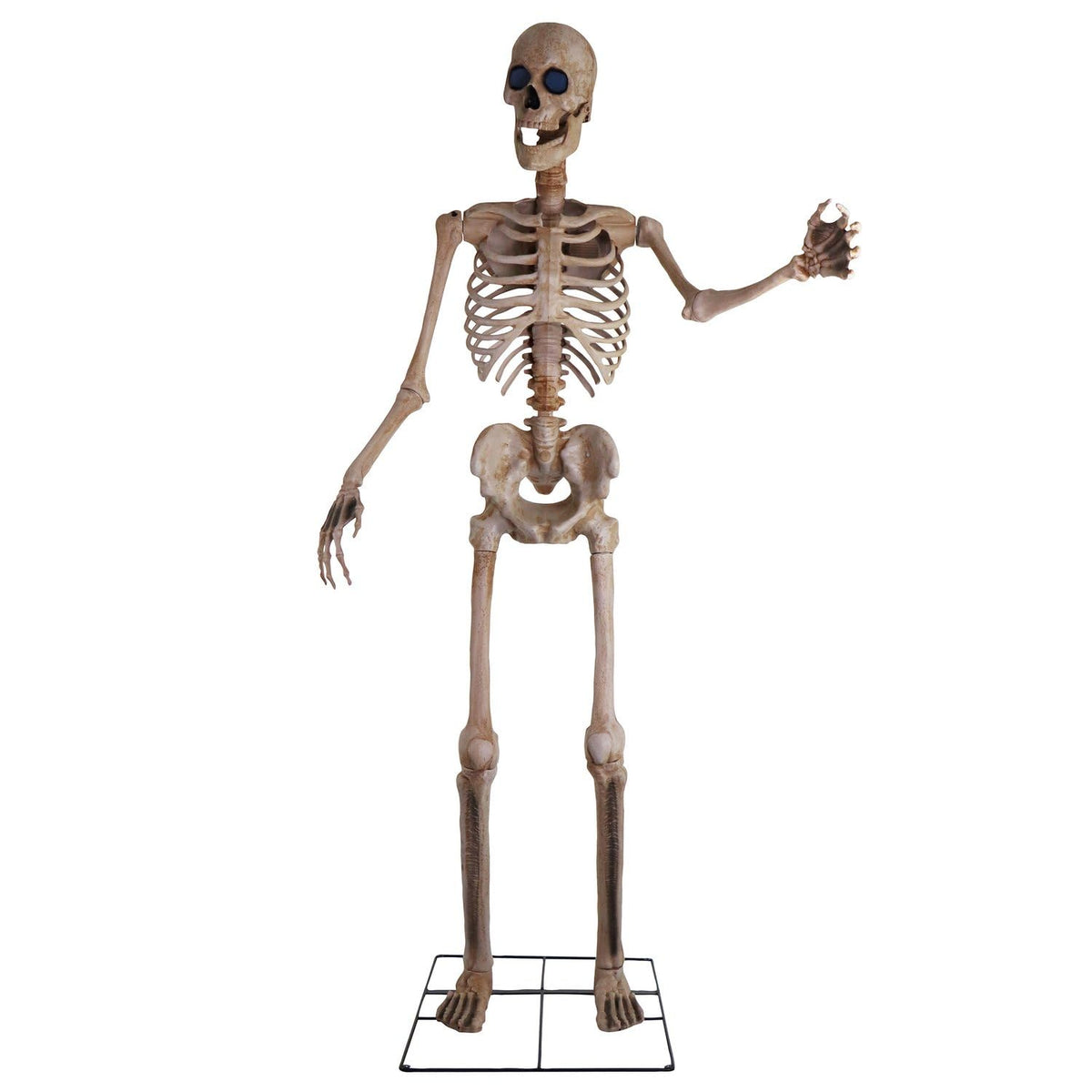 Haunted Hill Farm Bones McNeely 8 ft Talking Skeleton Animatronic