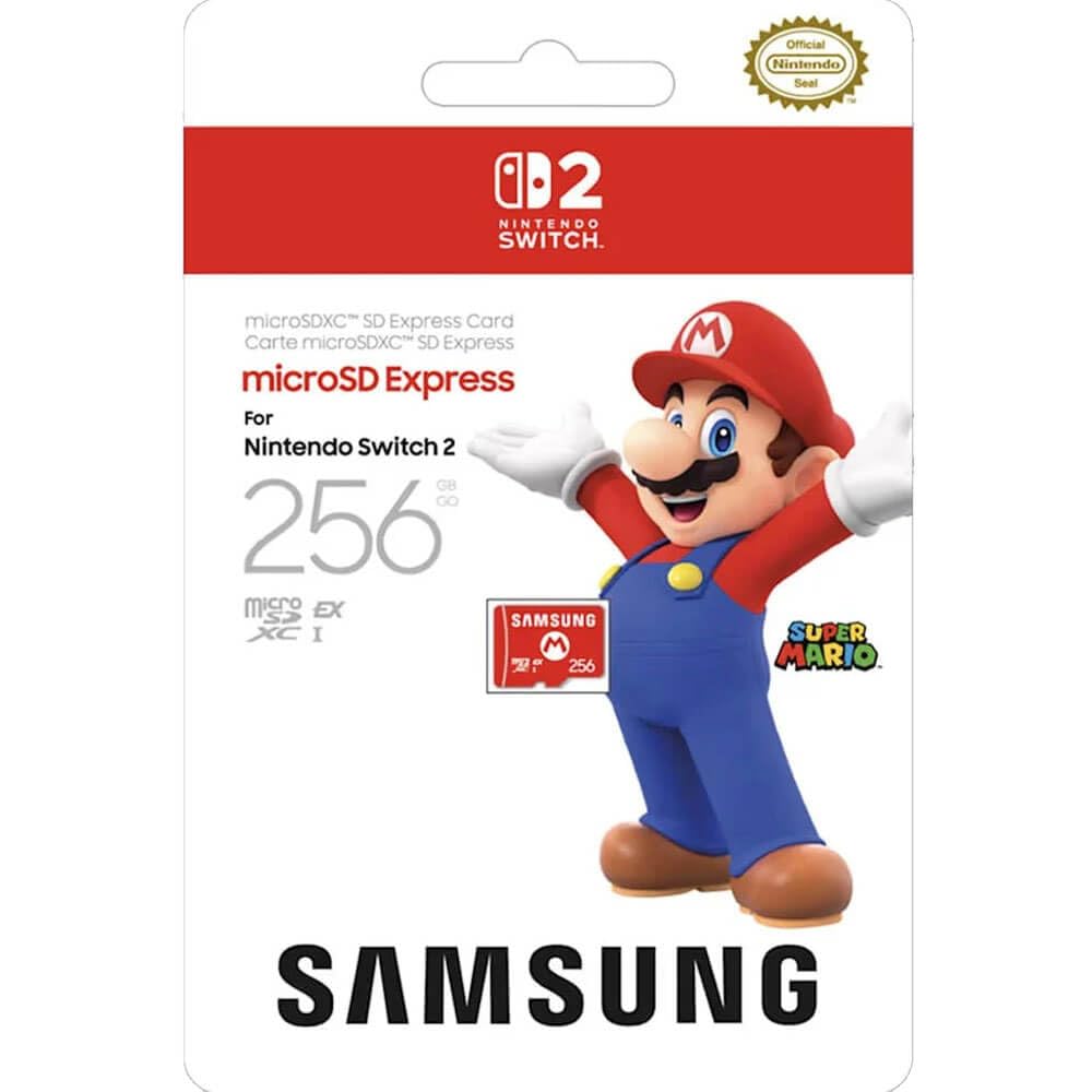 Samsung microSD Express Card for Nintendo Switch 2, 256GB