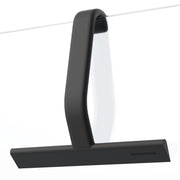 Dancemoon JustHang Silicone Shower Squeegee, 10-Inch, Black