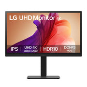 LG 27BA45U-B 27" UHD 4K IPS Monitor, 3840 x 2160, Black