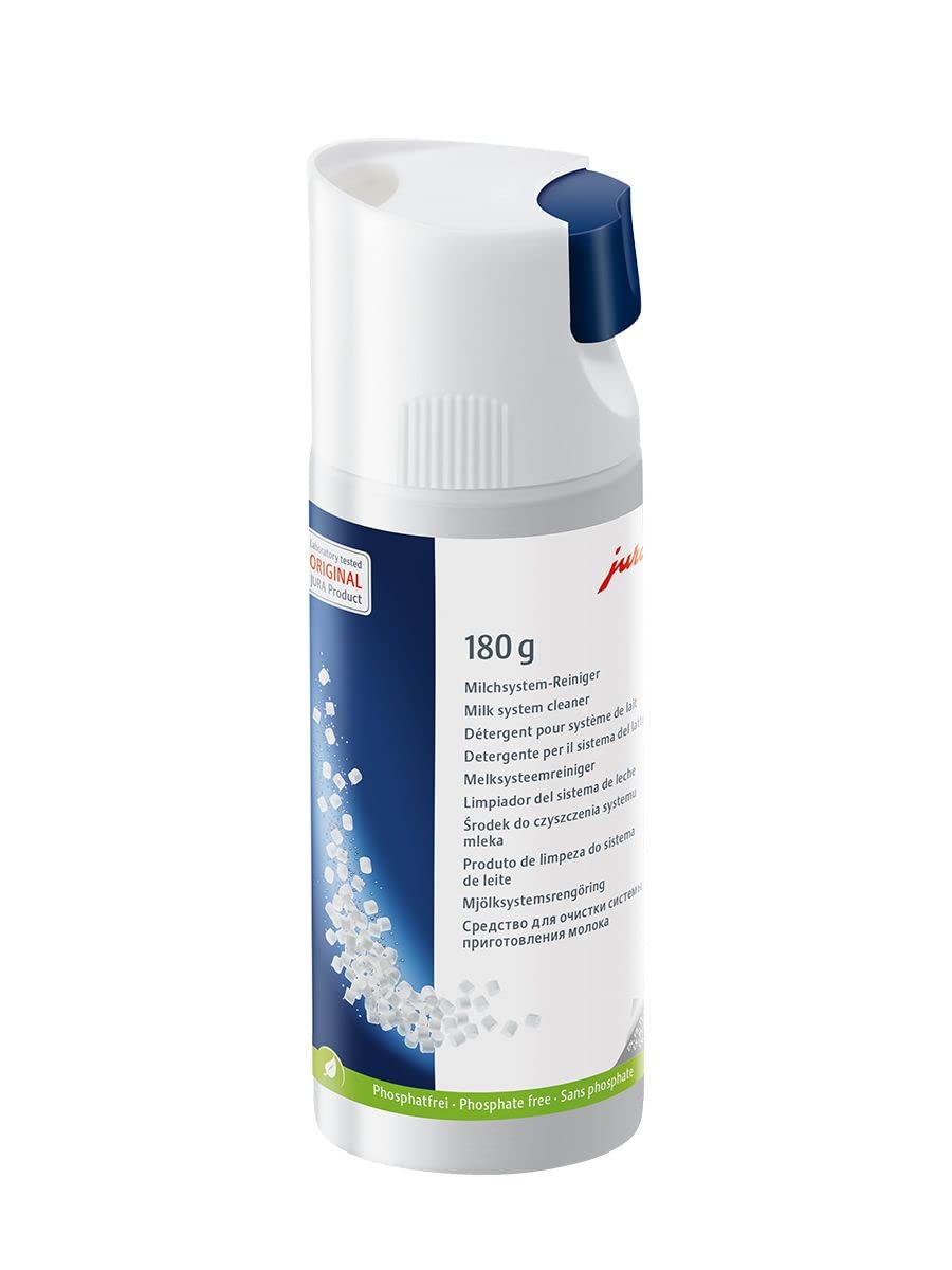 JURA Milk System Cleaner Mini-Tabs with Dispenser, 180 g, 24221