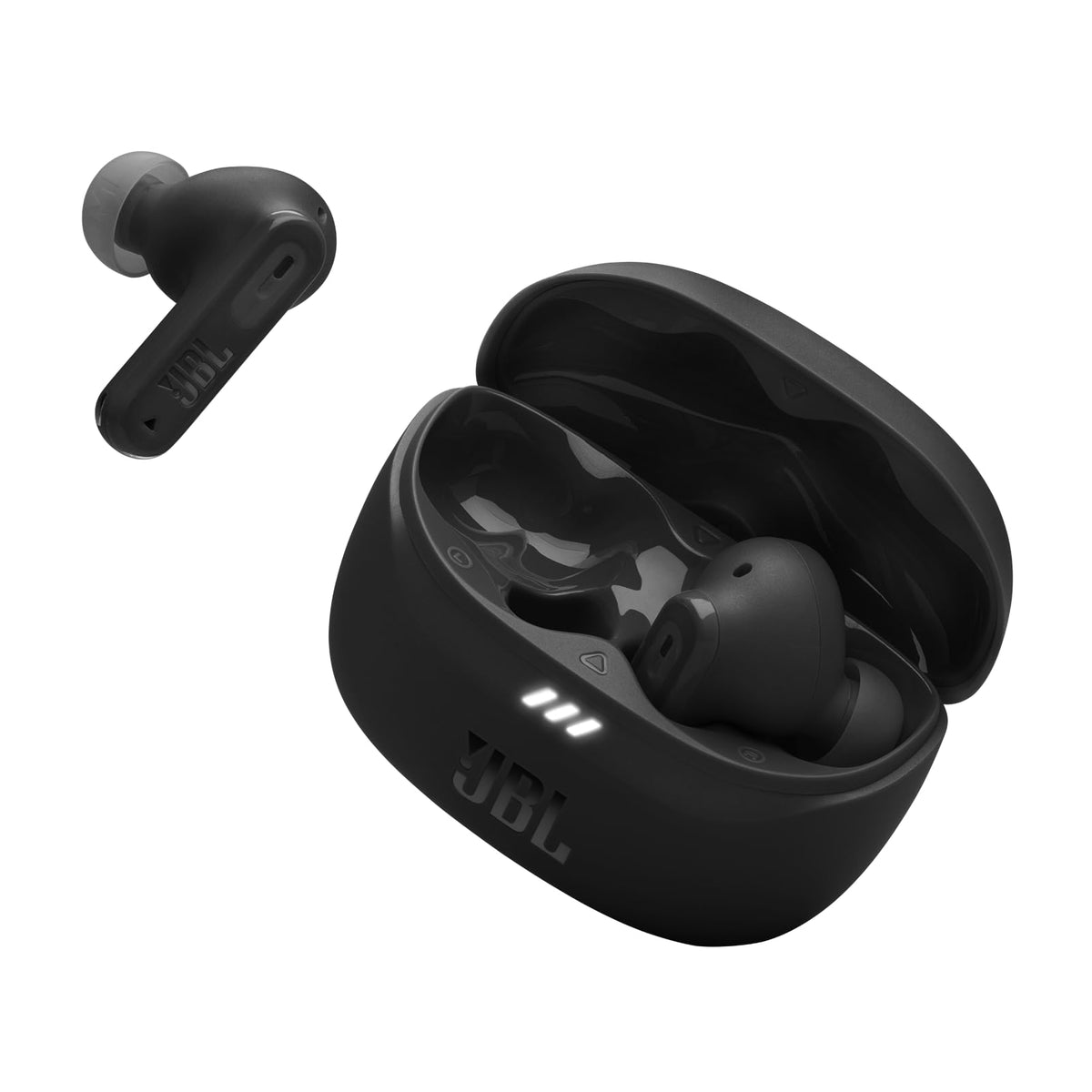 JBL Tune Beam 2 True Wireless Noise Cancelling Earbuds, Black