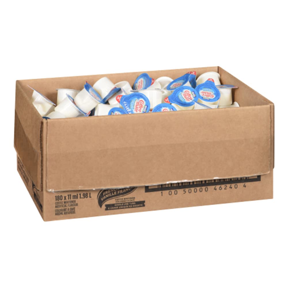 Coffee-Mate Liquid Creamer, Lactose Free, French Vanilla, 180 x 11 mL
