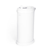 Ubbi Steel Diaper Pail, White
