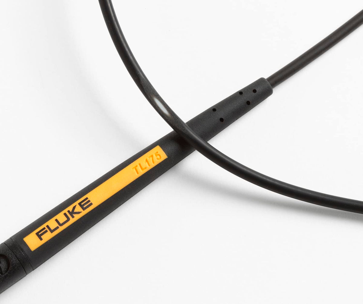 Fluke TL175 Twistguard Test Leads, 2mm Probe Tips