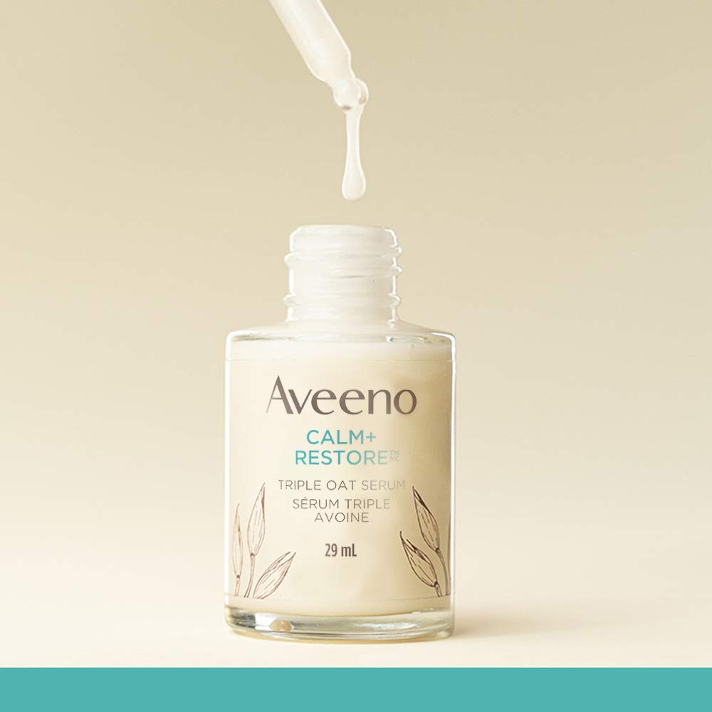Aveeno Calm + Restore Triple Oat Serum, Fragrance Free, 29mL