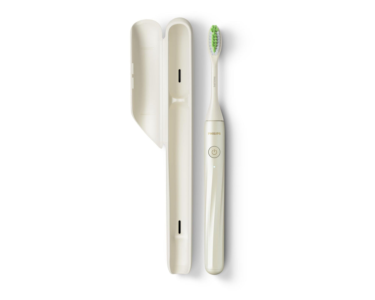 Philips One by Sonicare Battery Toothbrush, 1 Brush Head, White