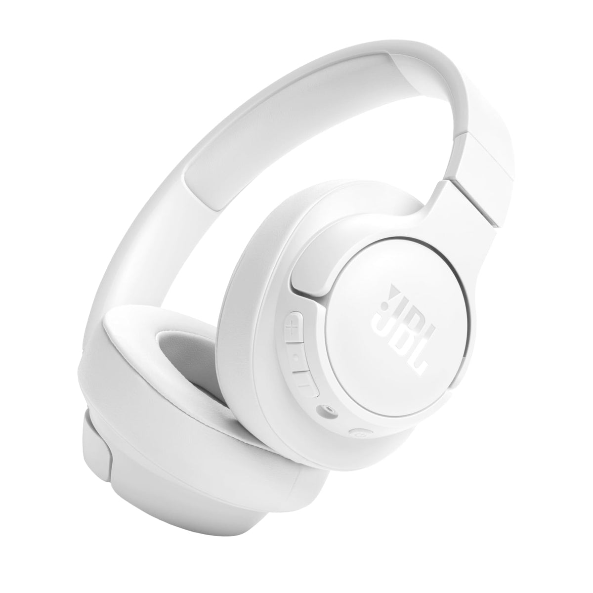 JBL Tune 720BT Wireless Over-Ear Headphones, Bluetooth 5.3, White