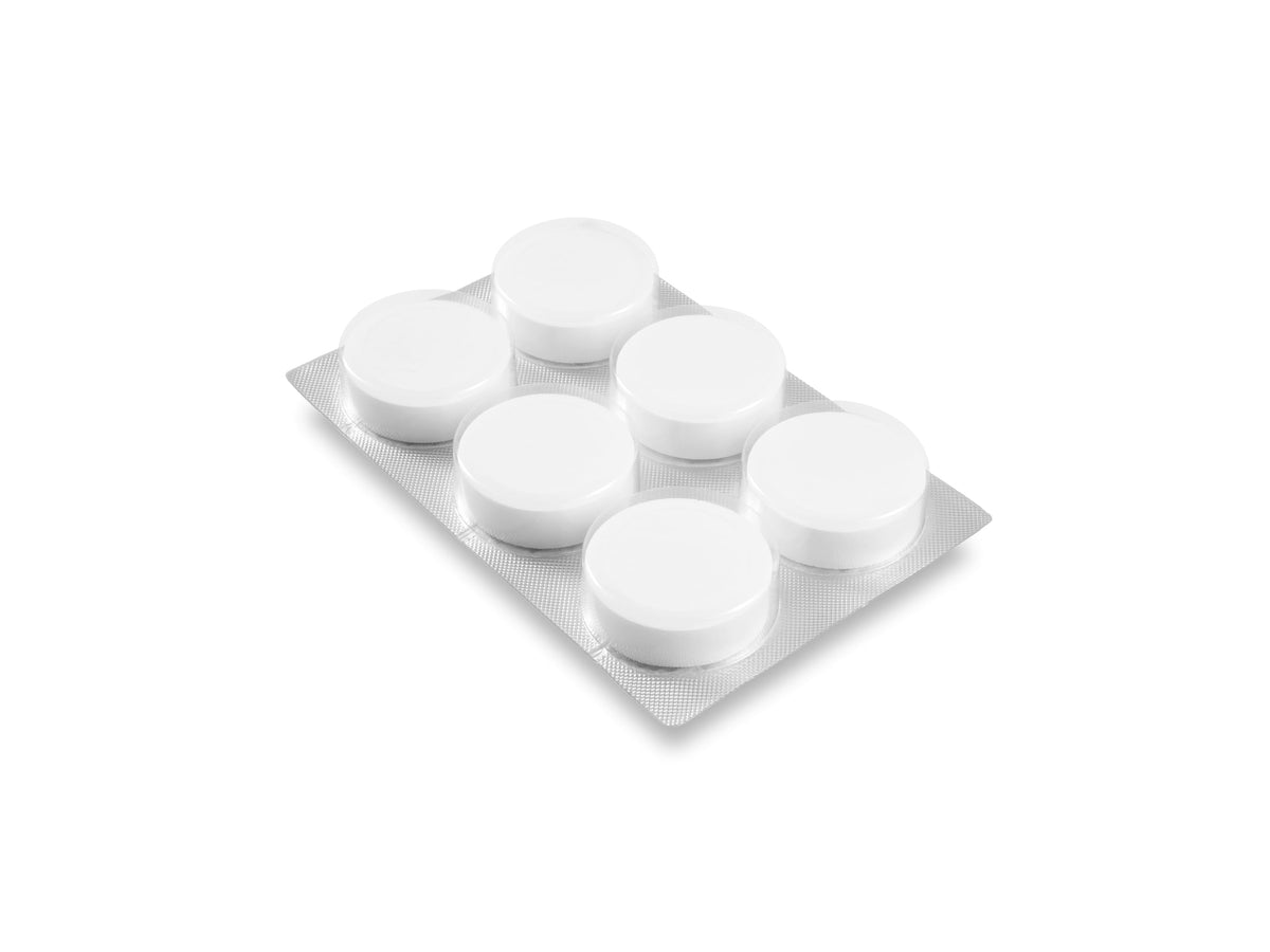 Miele Descaling Tablets for Coffee Machines, Pack of 6, 11201170