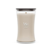 WoodWick Hourglass Scented Candle, Wood Smoke, 21.5 oz