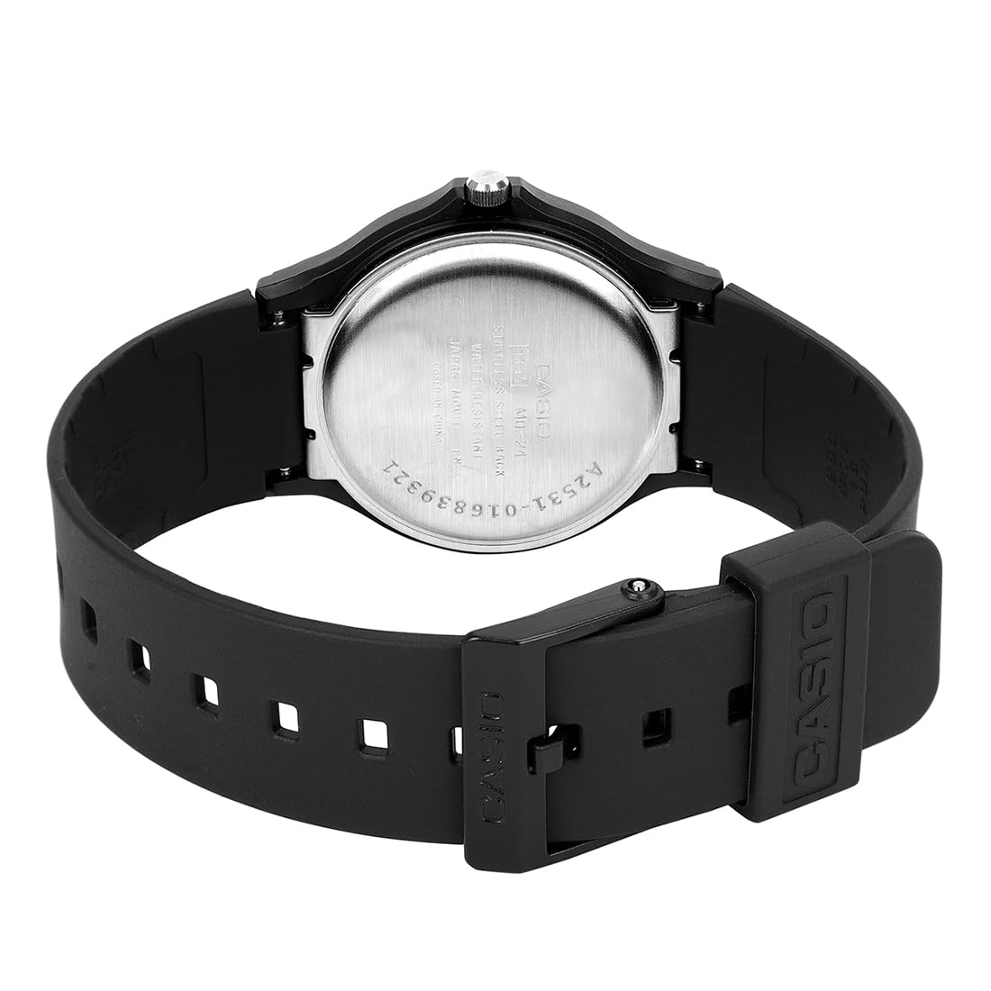Casio Men's Quartz Resin Casual Watch, Black, MQ24-7B