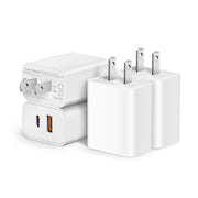USB-C Charger Block, 20W Dual Port PD+QC