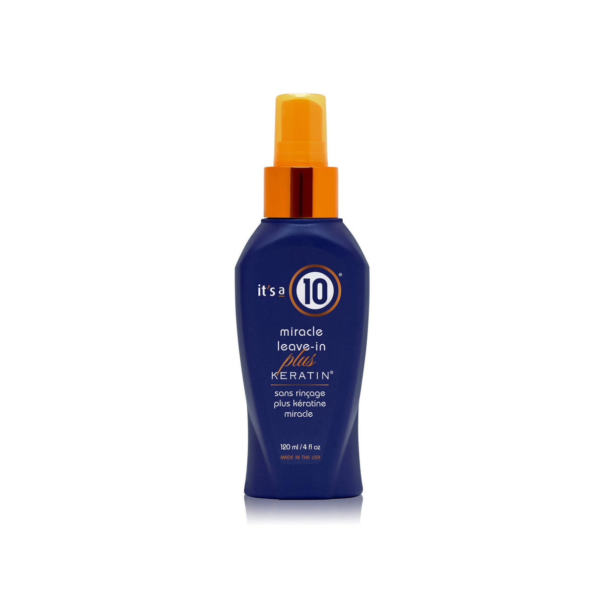 It's a 10 Miracle Leave-In Plus Keratin Spray, 4 oz