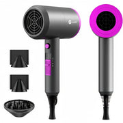 Slopehill 1800W Ionic Hair Dryer with Diffuser, Grey