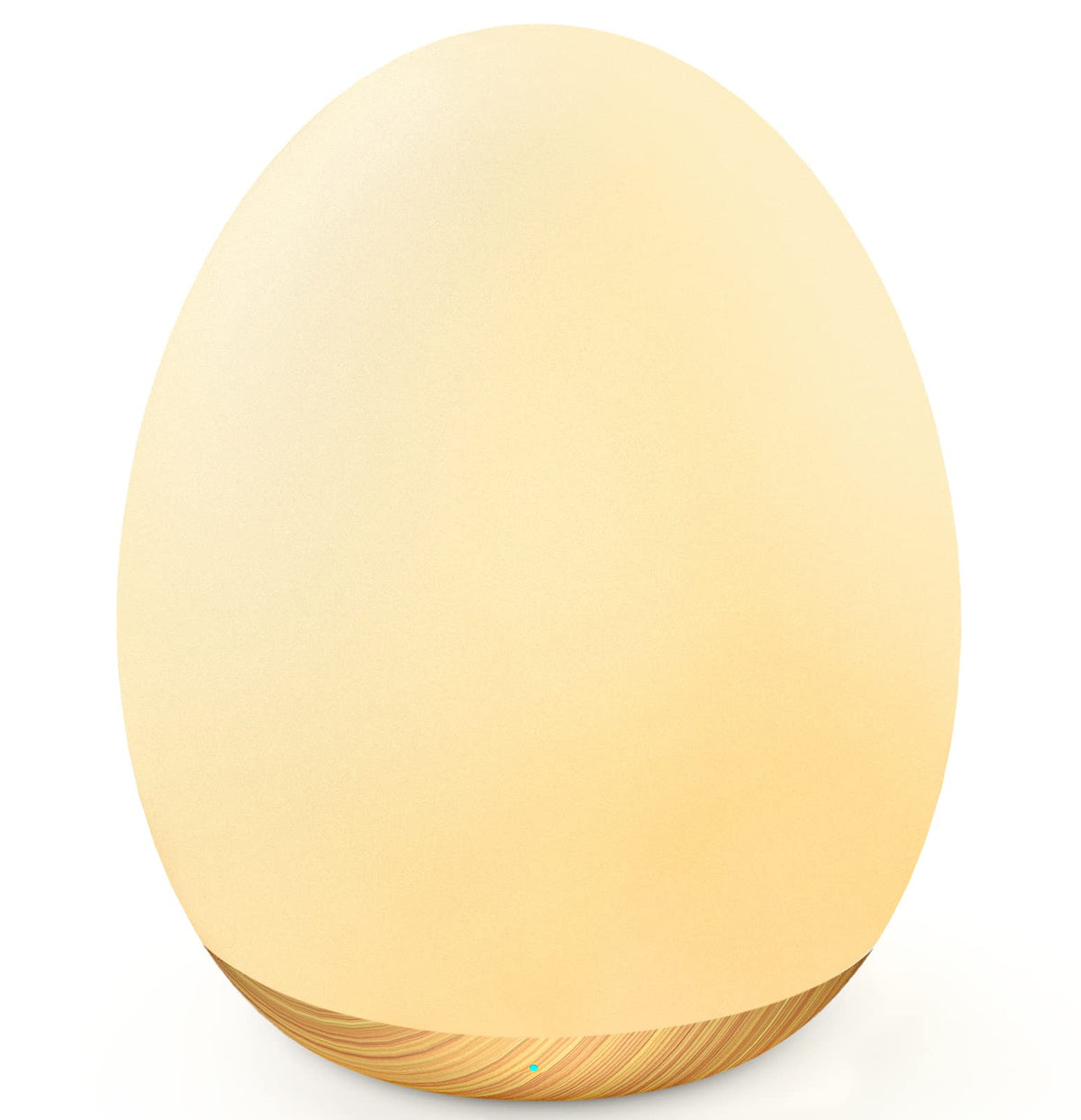 MediAcous Rechargeable Kids' Night Light with Timer, Wood Grain