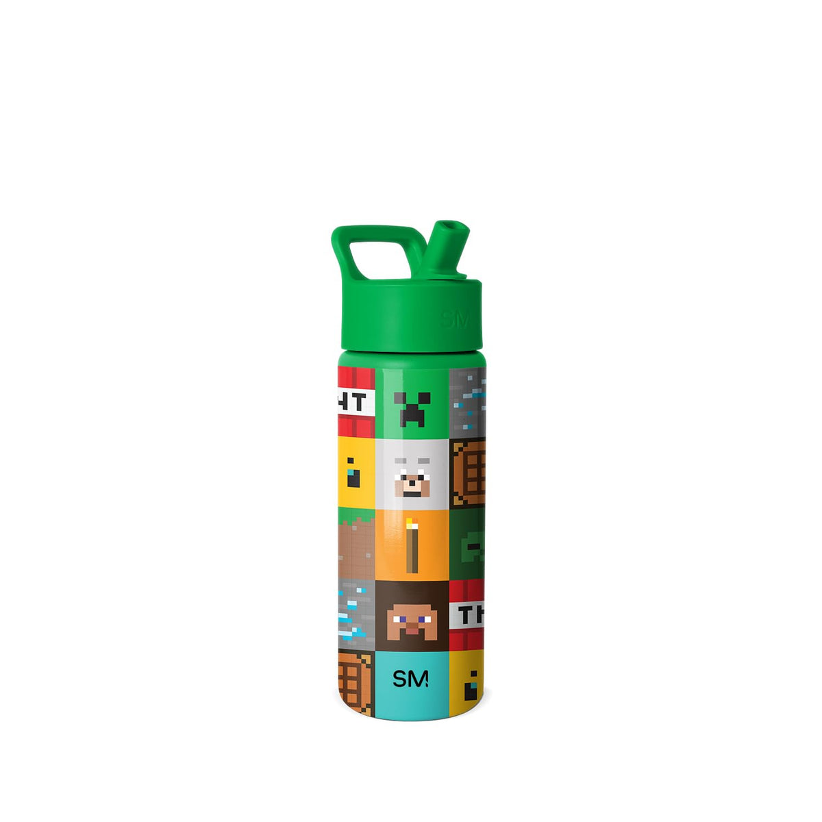Simple Modern Minecraft Kids Water Bottle, 18oz