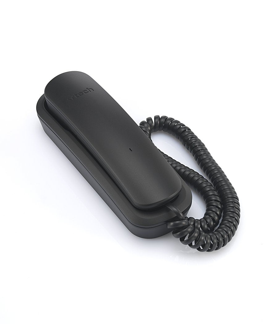 VTech Trimstyle Corded Telephone, CD1103, Black