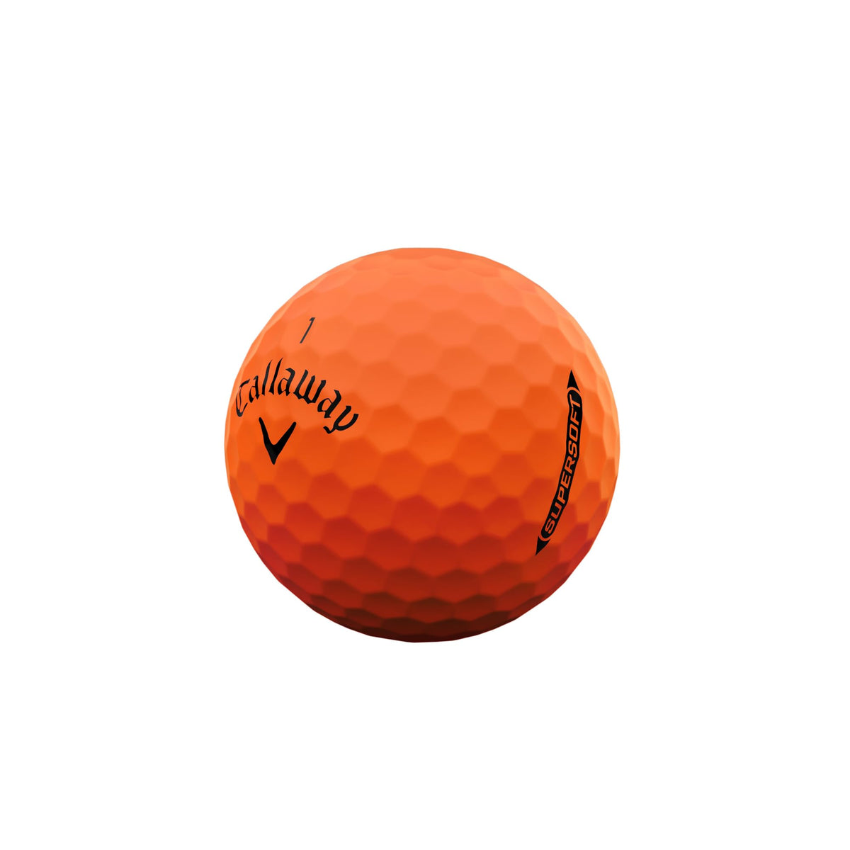 Callaway Supersoft Golf Balls, 2025, Orange
