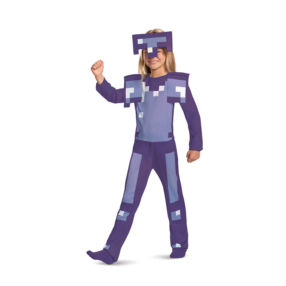 Disguise Minecraft Enchanted Diamond Armor Kids Costume, Size S (4-6)