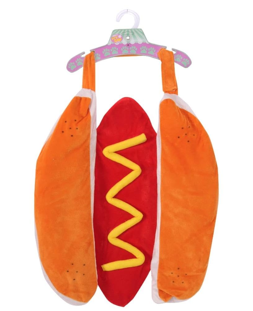 Rubies Halloween Classics Pet Costume, Small, Hot Dog