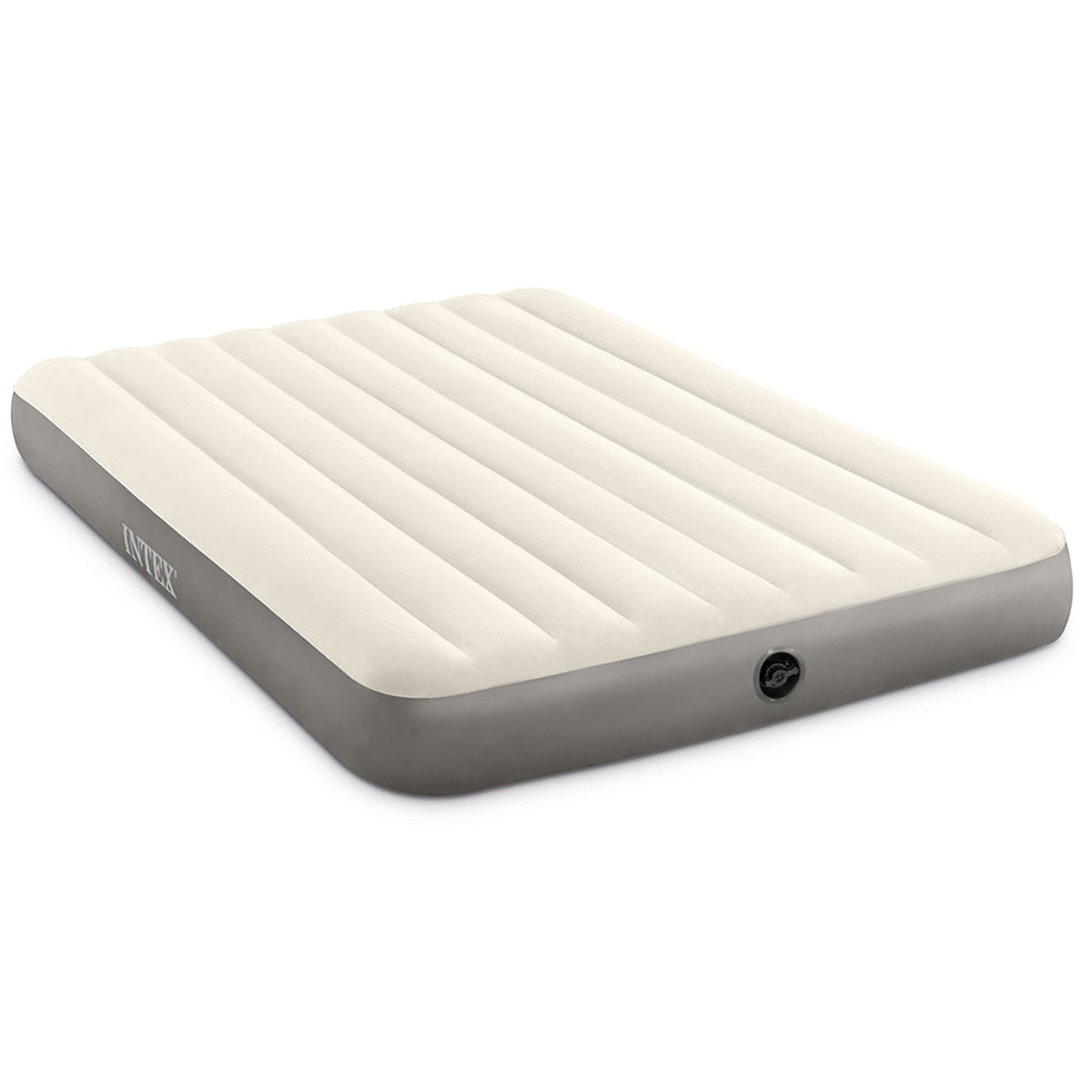 INTEX 64103E Dura-Beam Single-High Air Mattress, Queen, 10"
