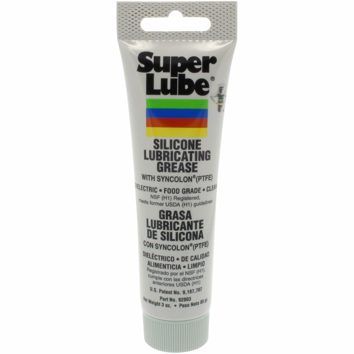 Super Lube 92003 Silicone Lubricating Grease, 3 oz, White