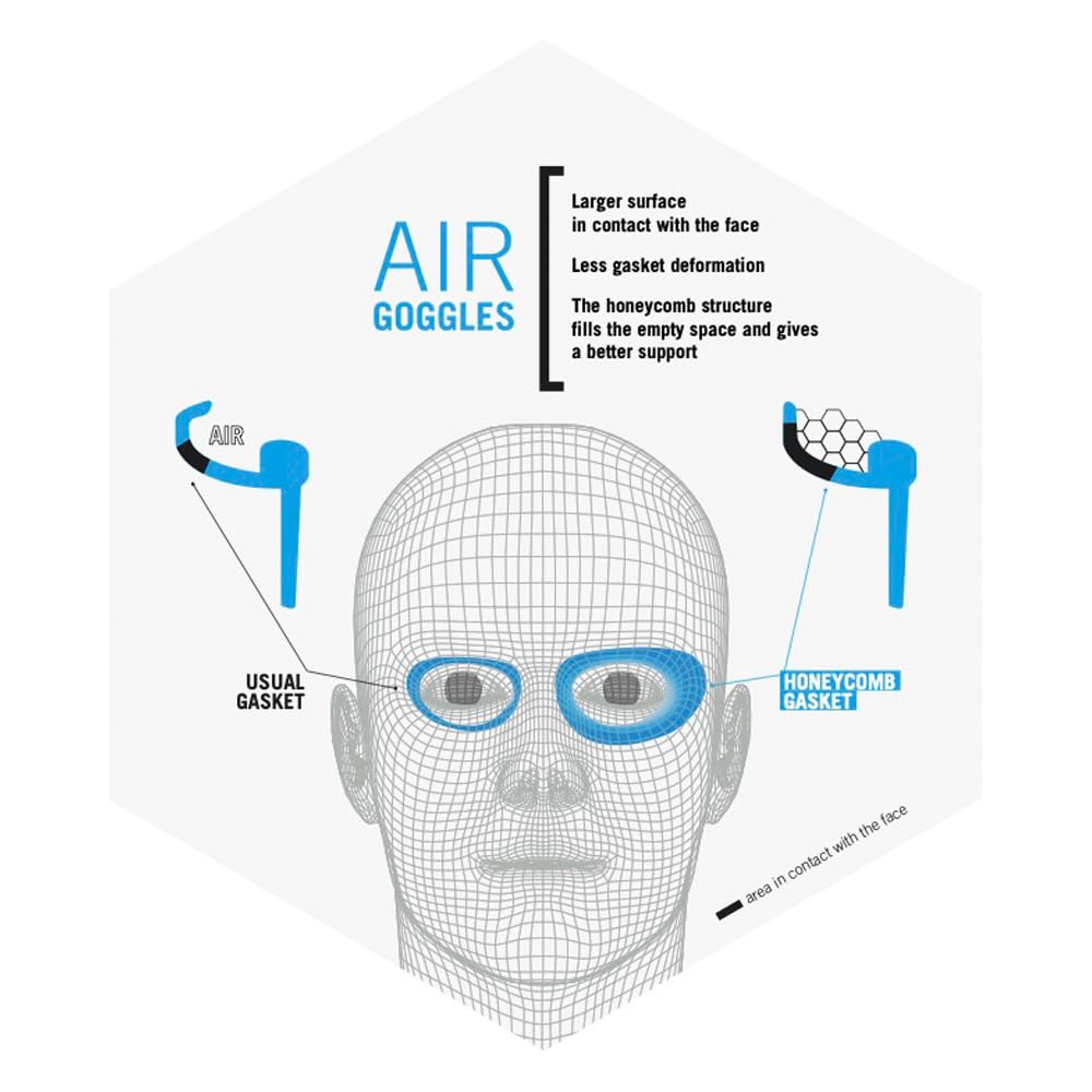 Arena Air-Speed Anti-Fog Swim Goggles, Yellow Copper Mirror/Black